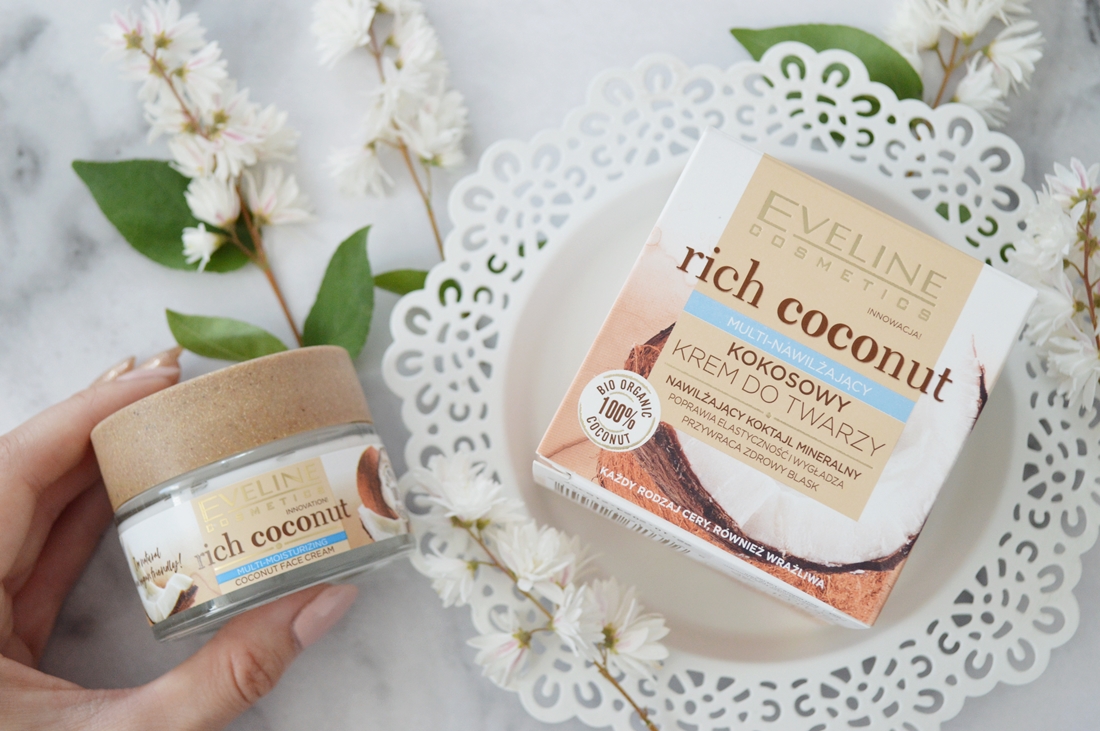 Rich Coconut kokosowy krem do twarzy Eveline